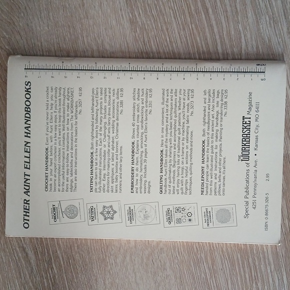 Aunt Ellen's Knitting Handbook - Crafts & Hobbies Needlework Ideas and Tips - Picture 2 of 9